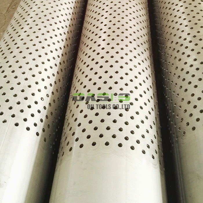 16" Stainless Steel AISI304L 316L Perforated Well Casing Filter Pipe
