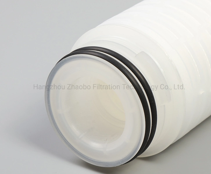 Wholesale PP/Pes/PTFE/PVDF/Nylon Pleated Filter Cartridge 0.2 Micron 5/10/20/30/40" Industrial Hydrophobic PTFE Air Oil Water Treatment Filter Code 7 Soe DOE