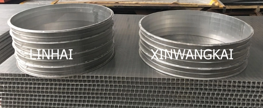 Wedge Wire Metal Screen for Pusher Centrifuges