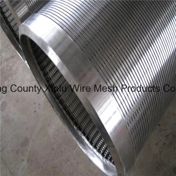 Stainless Steel Johnson Wedge Wire Water Well Screen Oil Well Screen