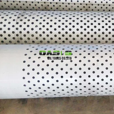Tubo de revestimento de aço inoxidável perfurado SS316L