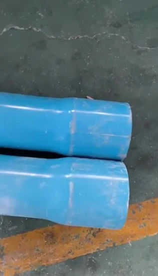 Revestimento de poço R de PVC de cor personalizada de 110-355 mm/Tubo com fenda de tela/Tubo de revestimento para flare em águas profundas