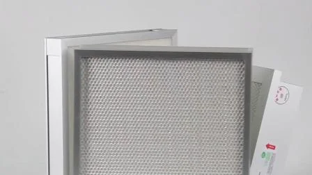 Substituição da unidade de filtro do ventilador FFU para sala limpa Mini filtro HEPA plissado H13 H14 para purificador de ar industrial